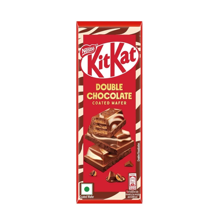 Kitkat Double Chocolate Coated Wafer Bar, 63g