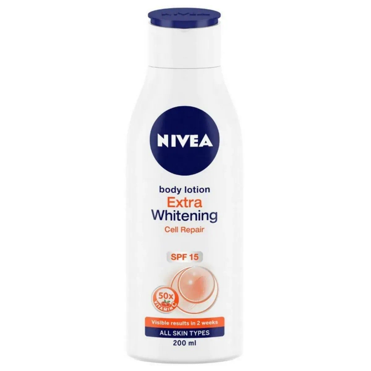 Nivea Body Lotion Extra Whitening 200Ml