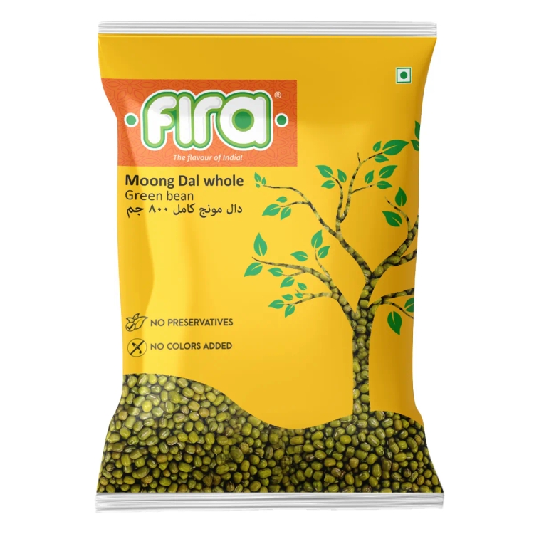 Fira Moong Dal Whole(Green Bean) | 500g