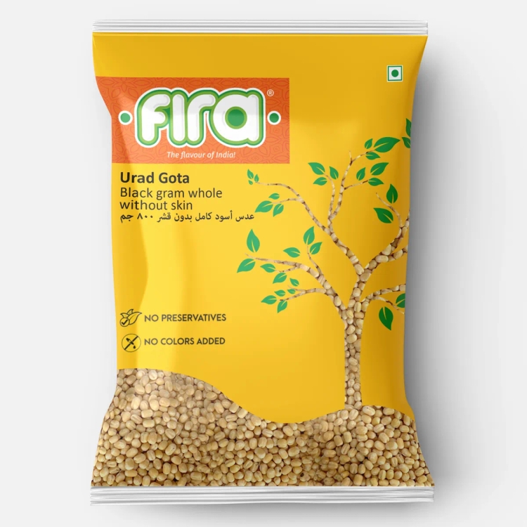 Fira Urad Dal Whole (Gota)  | 500g