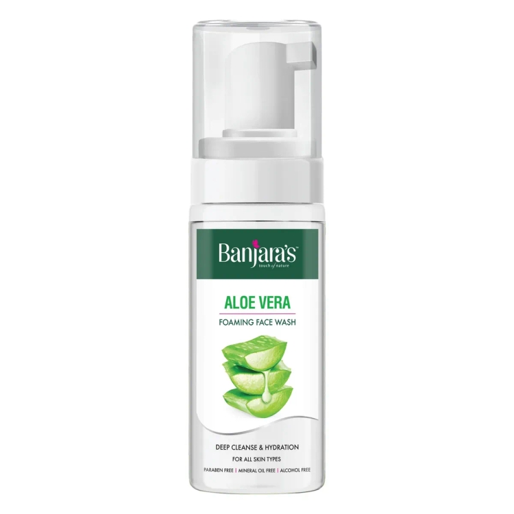 Banjara's Aloe Vera Foaming Face Wash  150Ml
