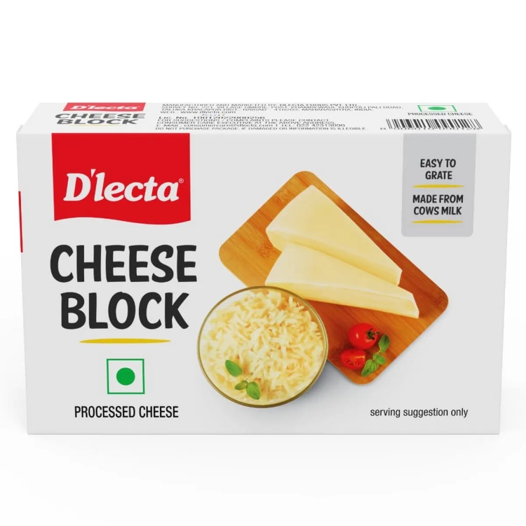D'lecta Cheese Block 200 g