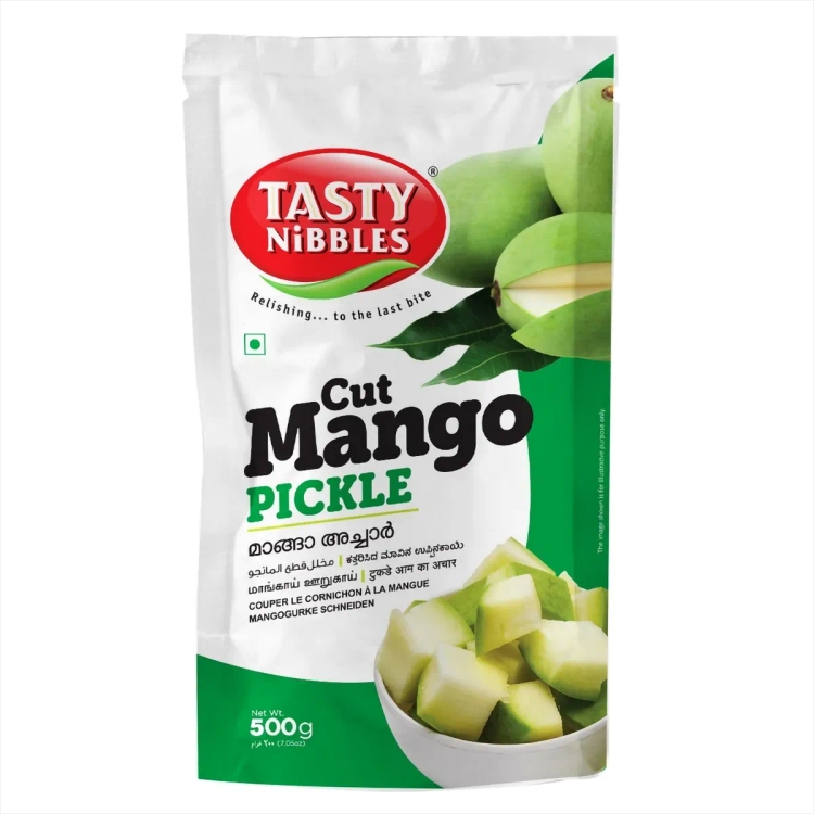 Tasty Nibbles Cut Mango Pickle Pouch 500g