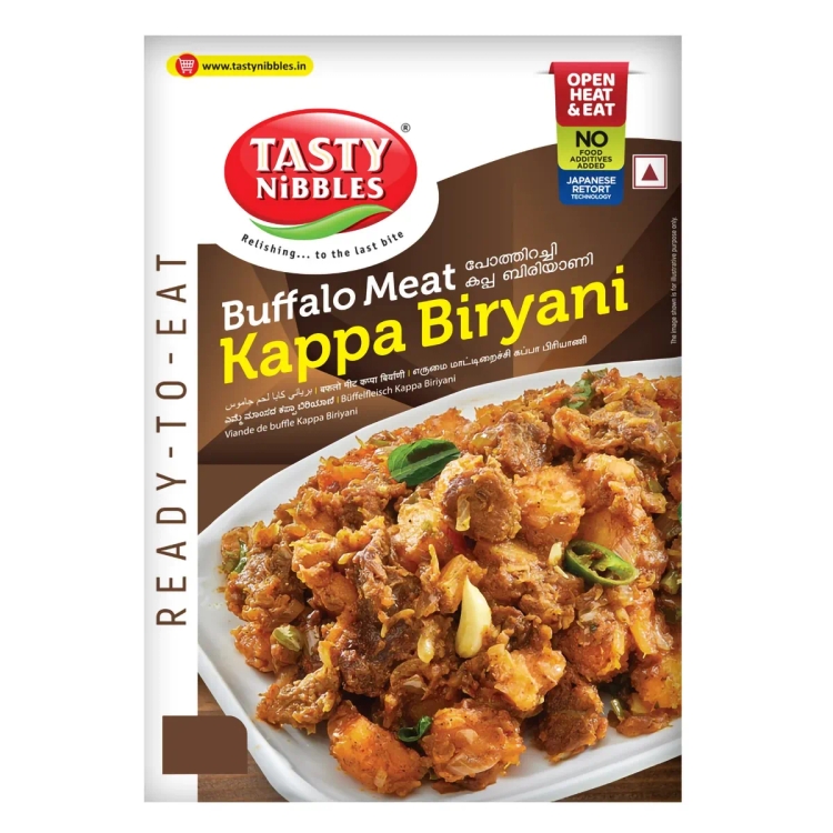 Tasty Nibbles Buffalo Meat Kappa Biryani Pouch 250gm 