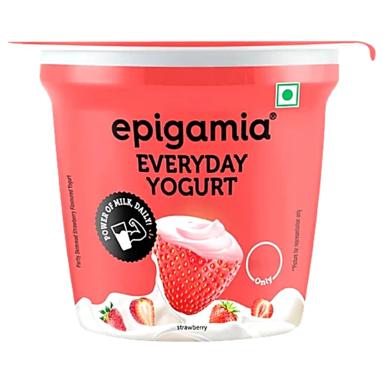 Epigamia Everyday Strawberry  Yogurt75gm