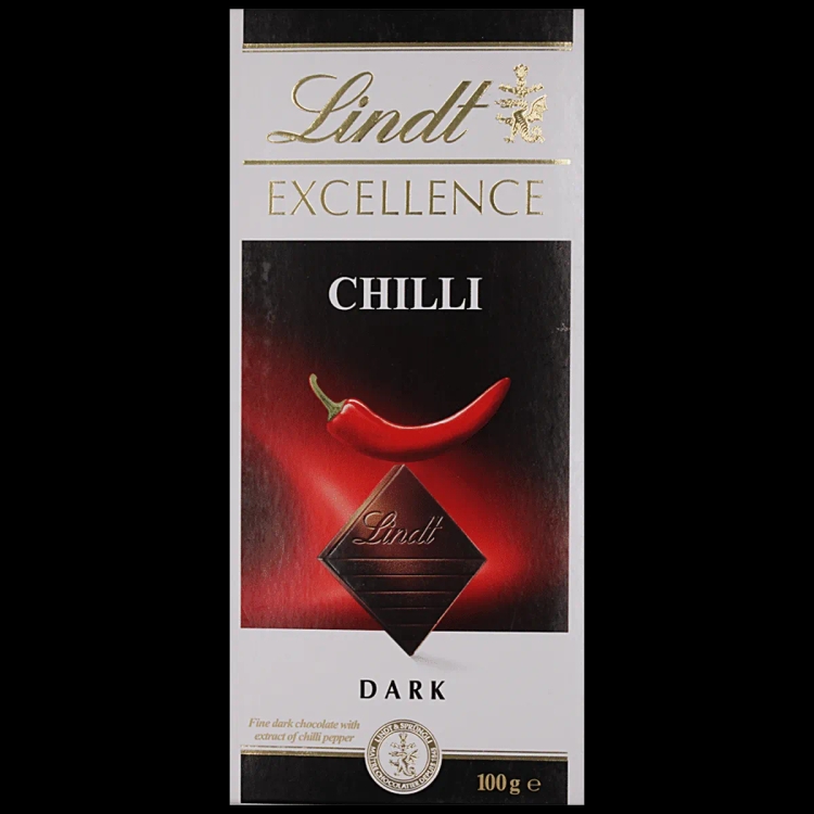 Lindt Excellence Chilli Dark Chocolate 100g