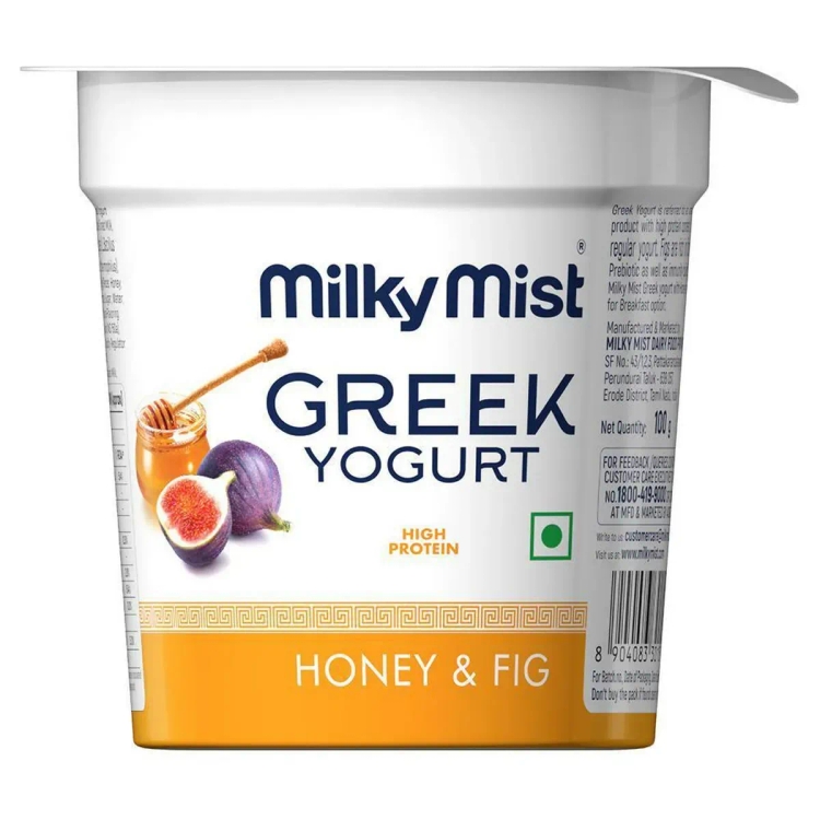 Milky Mist Greek Yoghurt Fig&Honey 100gm