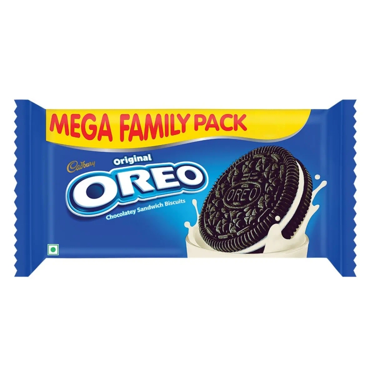 Oreo Cadbury Chocolate Flavour Creme Sandwich Biscuit Family Pack 876.75g
