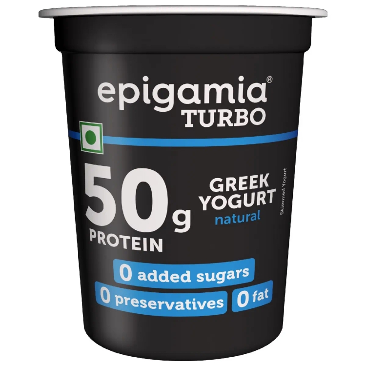 Epigamia Turbo Yoghurt Natural 430gm