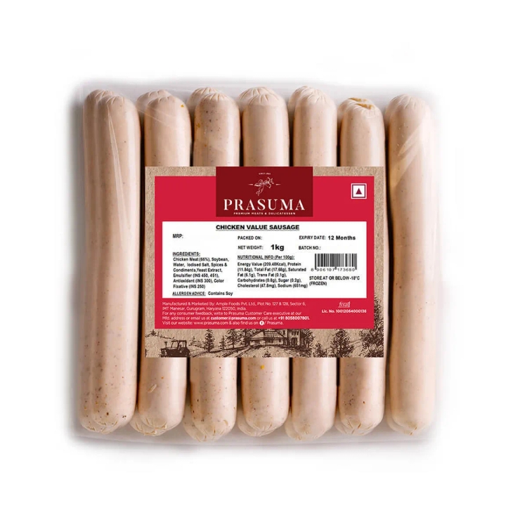 Prasuma Chicken Value sausage 1kg