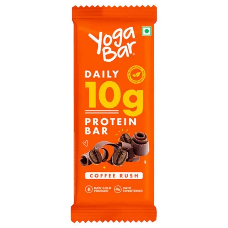 Yogabar Protein Bar Coffee Rush | 50 g
