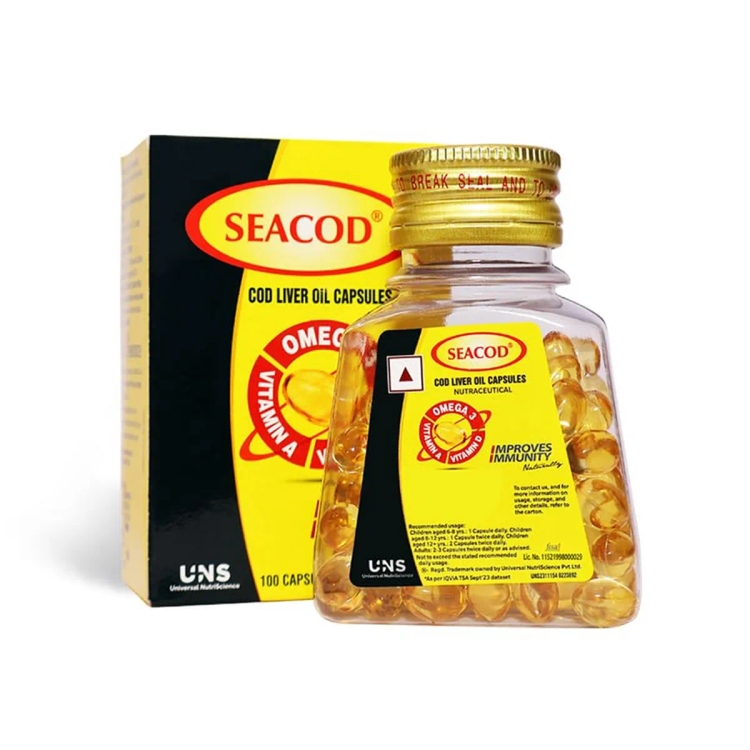 Seacod Cod Liver Oil Capsule 100S