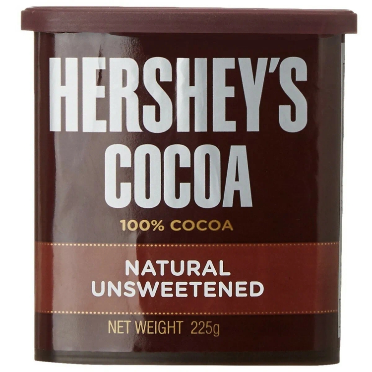 Hersheys Cocoa Natural Unsweetened 225 gm