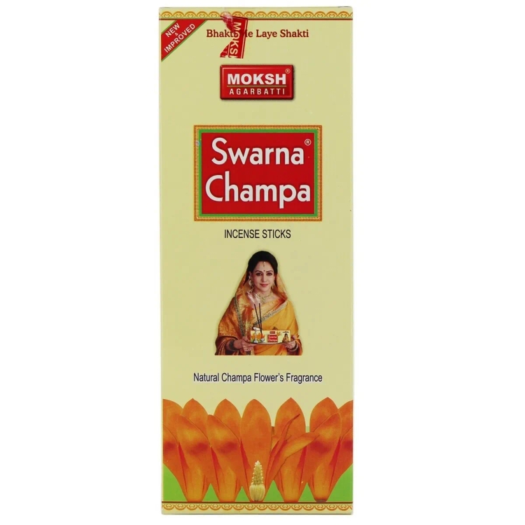 Moksh Agarbathi Swarna Champa 81g