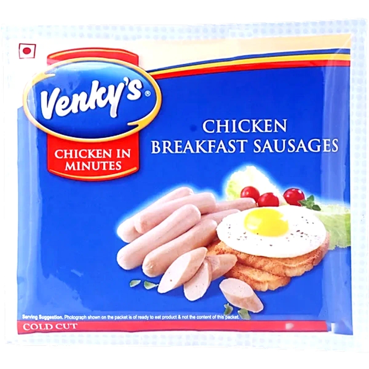 VENKYS BREAKFAST SAUSAGE 500GM
