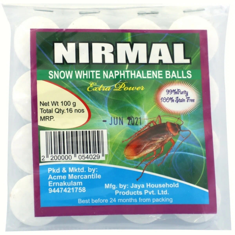 Nirmal Naphthalene Balls 100G