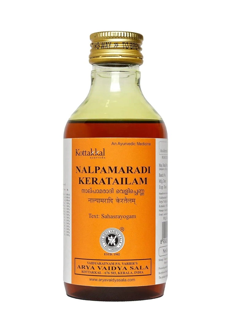 Kottakkal Nalpamaradi Keratailam 200ml
