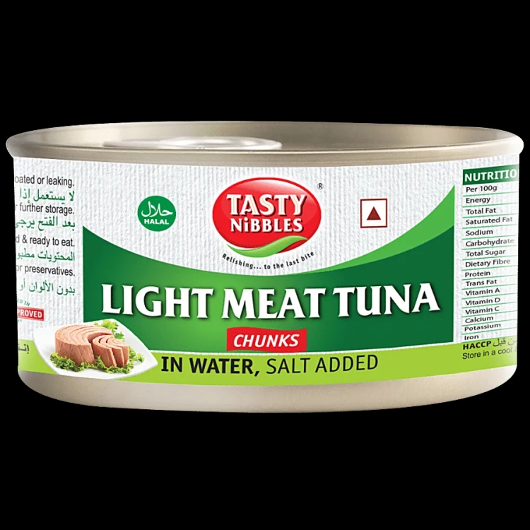 Tasty Nibbles Tuna Flakes in Salt Water 185g