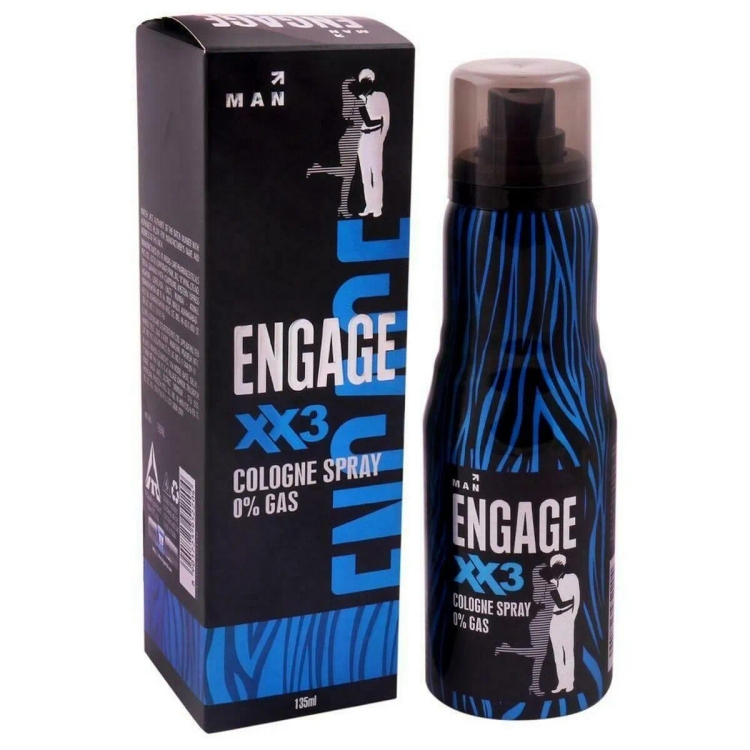 Engage Man Cologne Spray Xx3 135Ml