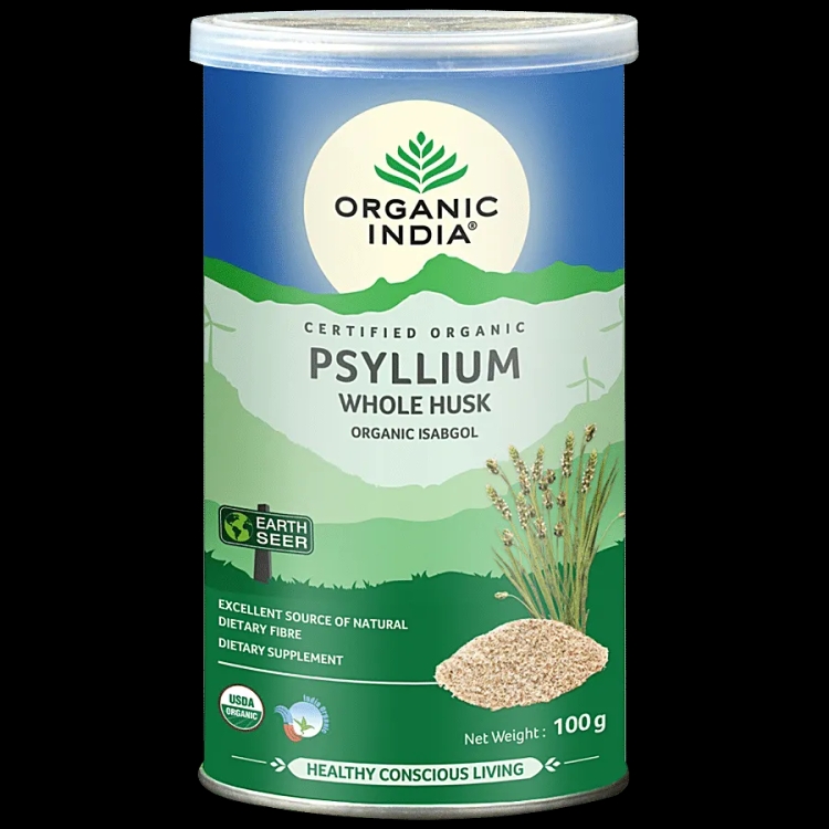 Organic India Whole Husk Psyllium 100g