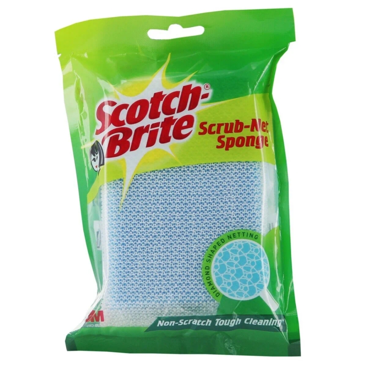 Scotch Brite Scrub Net Sponge 1 Unit