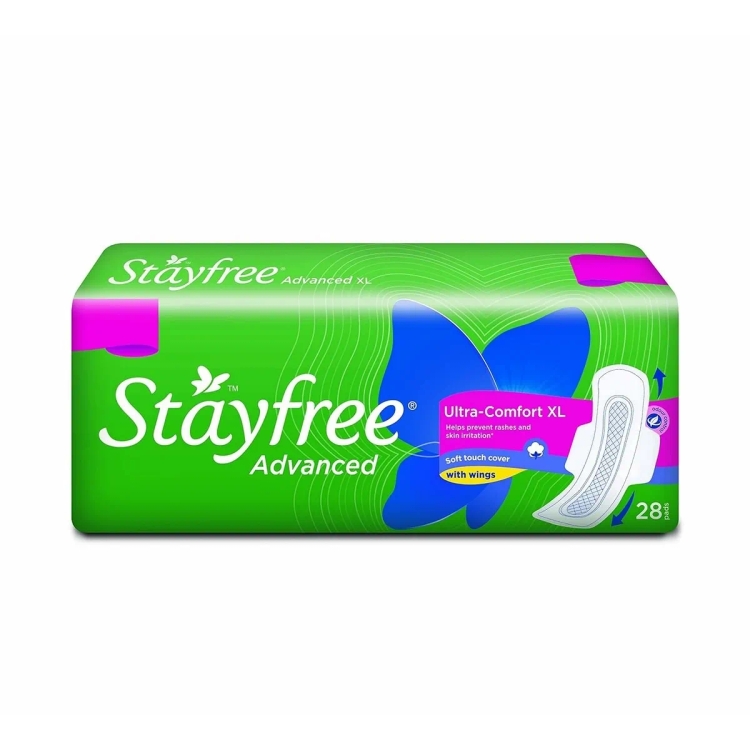Stayfree Advanced Sanitary Pad XL 28s
