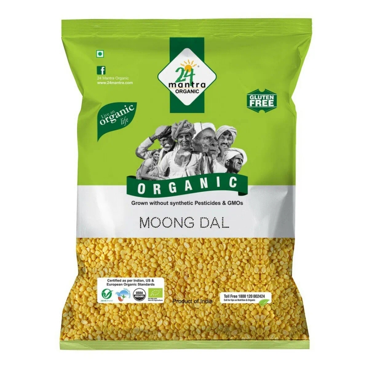 24 Mantra Moong Dal 500g