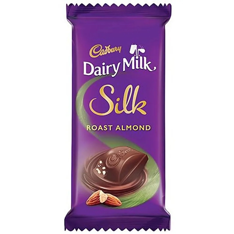 Cadbury Dairy Milk Silk Roast Almond 55Gm