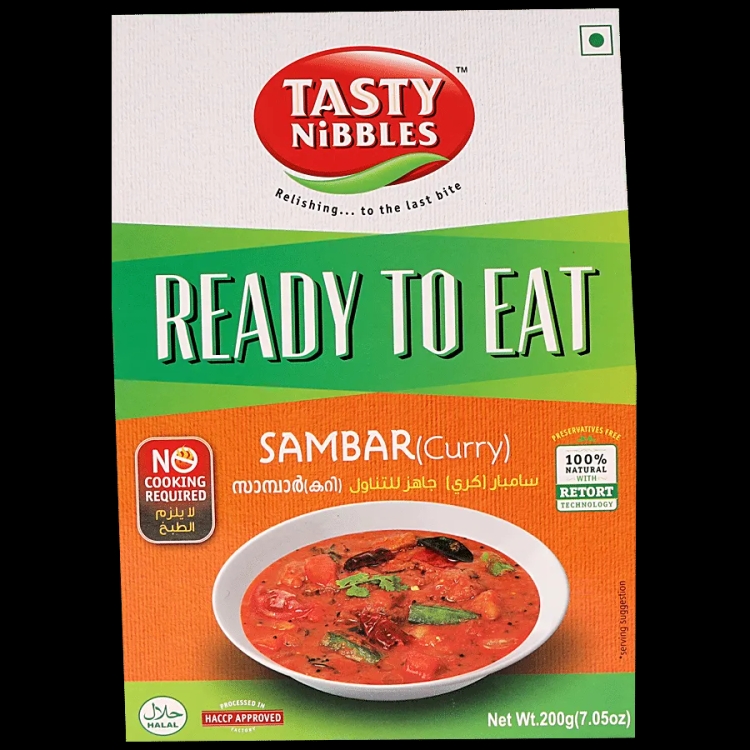 Tasty Nibbles Ready To Eat Sambar In Pouch