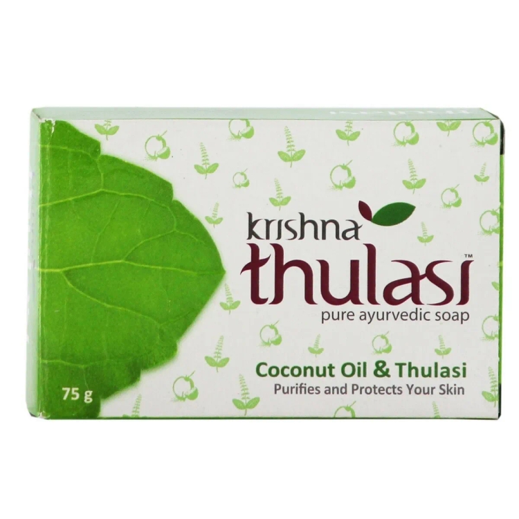 Krishna Thulasi Soap Ayurvedic 75G
