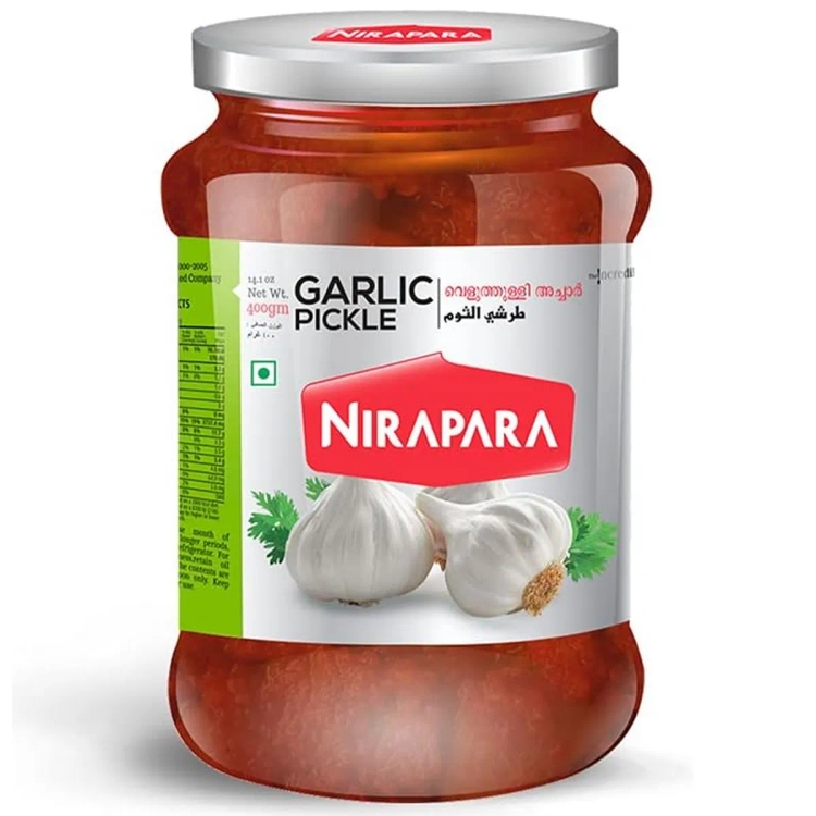 Nirapara Pickle - Garlic, 400g