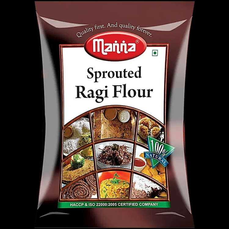 Manna Sprouted Ragi Flour 500g