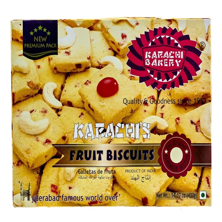 Karachi Fruit Biscuit 400g