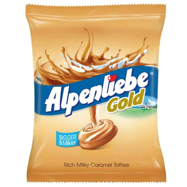 Alpenliebe Gold & Milk Caramel Toffee 324G