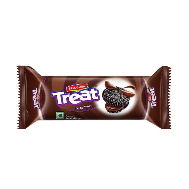 Britannia Treat Chocolate Cream Biscuits,43g