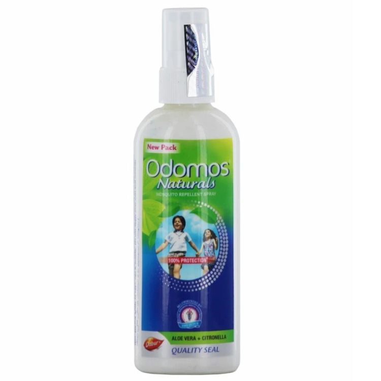 Odomos Mosquito Repellent Spray Aloe Vera + Citronella 100Ml