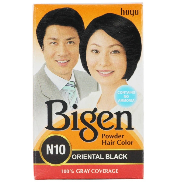 Bigen Powder Hair Color Oriental Black 6G