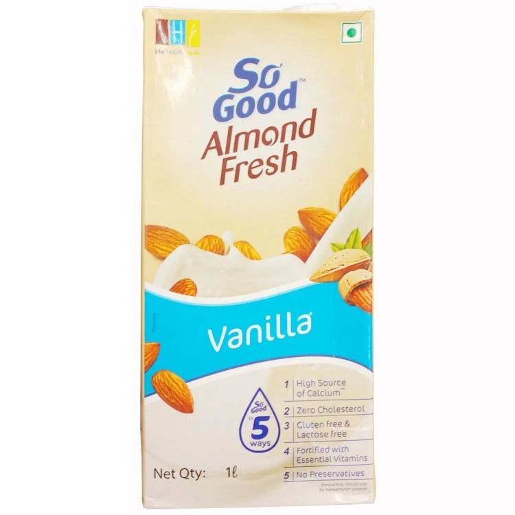 SO GOOD Almond Milk Vanilla 1 Liter