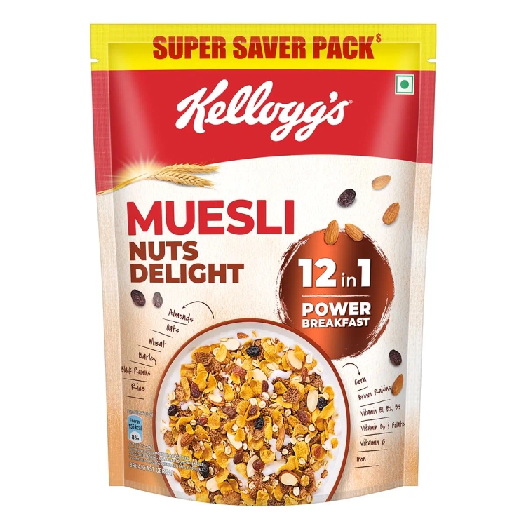 Kellogg'S Muesli Nuts Delight 750G