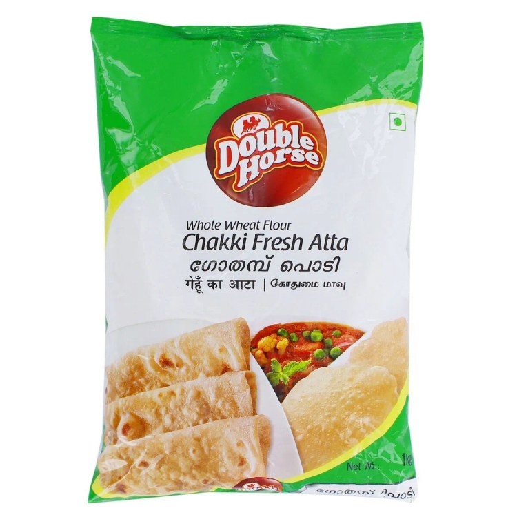 Double Horse Chakki Atta 1kg