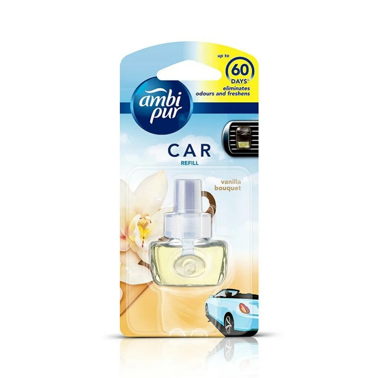 Ambipur Car Freshener Refill Vanilla Bouquet 7.5Ml