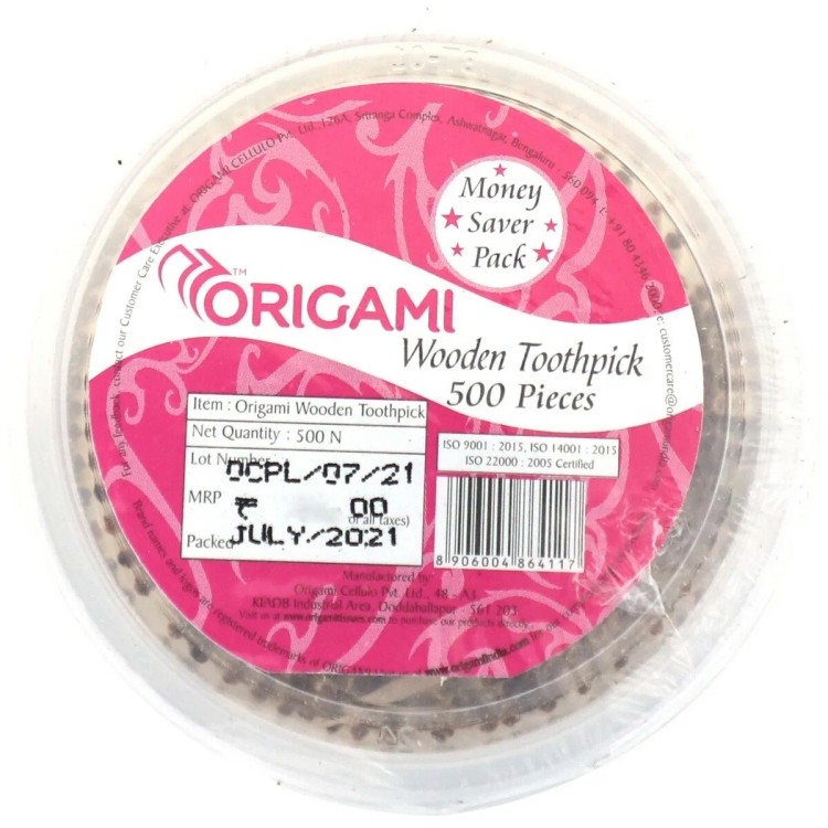 Origami Toothpicks 500'S