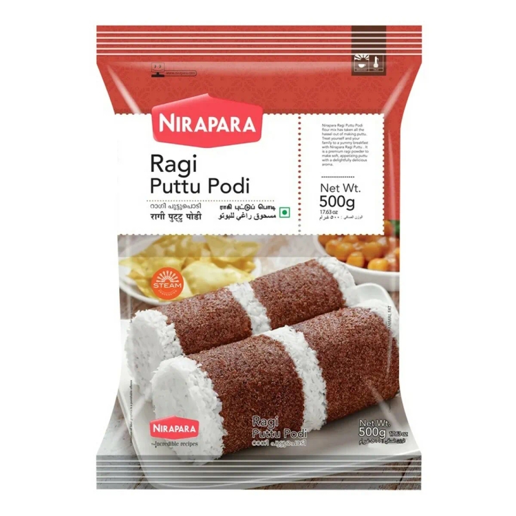 Nirapara Ragi Puttu Podi 500g