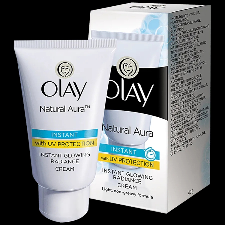 Olay Natural White Instant Glow Cream 40g