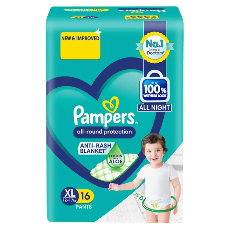 Pampers Pants XLarge 16s
