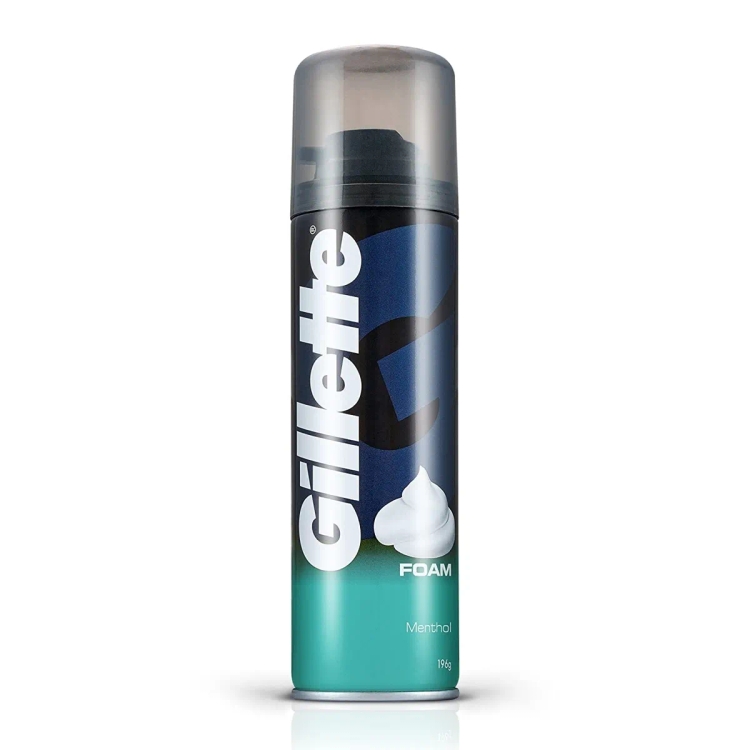 Gillette Shaving Foam Menthol 196g