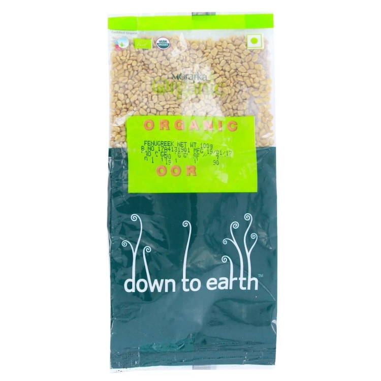 Down to Earth Organic Fenugreek 100g