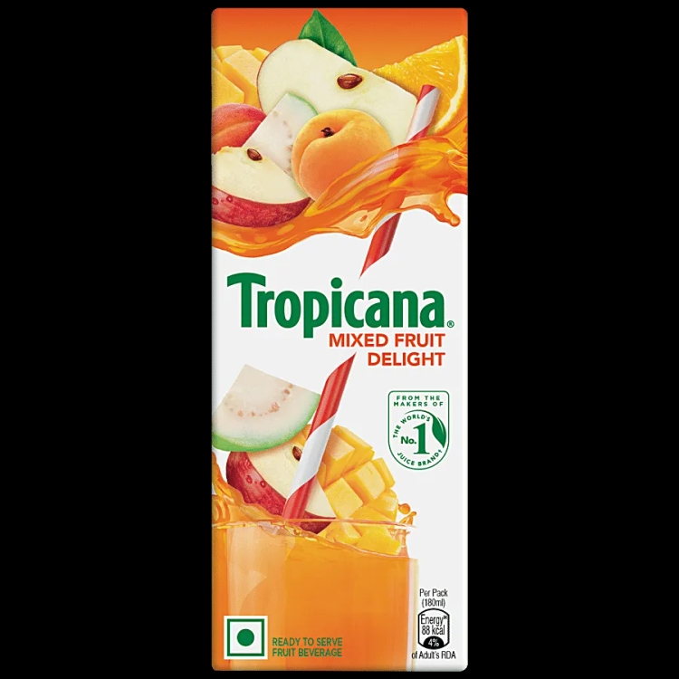 Tropicana Fruit Juice Pure Mixed Fruit 1Litre