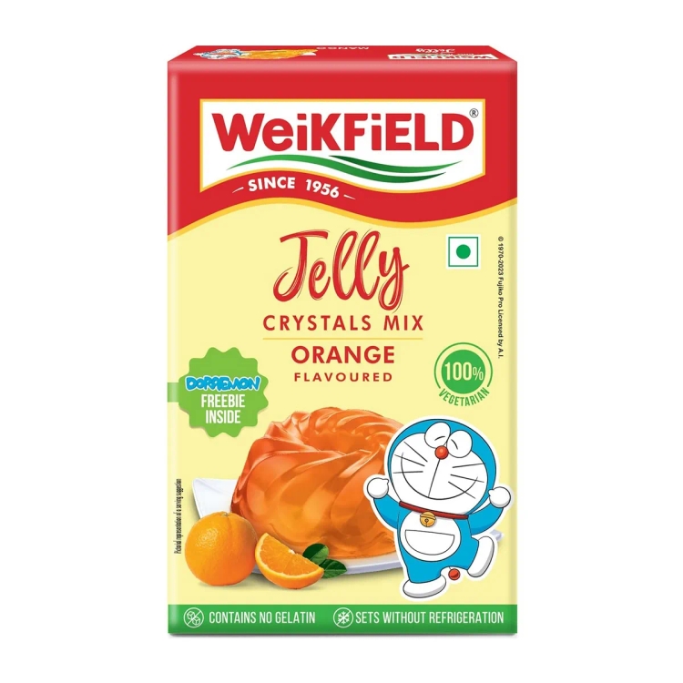 Weikfield Jelly Crystals Orange 90G