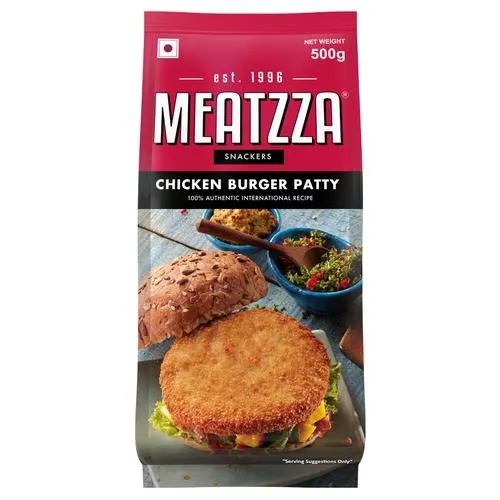 Meatzza Chicken Burger Patty 500g